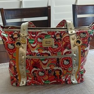 Hello Kitty Funky Divas large shoulder bag